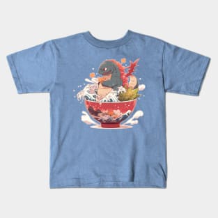 Godzilla - Gojira Ramen Kids T-Shirt